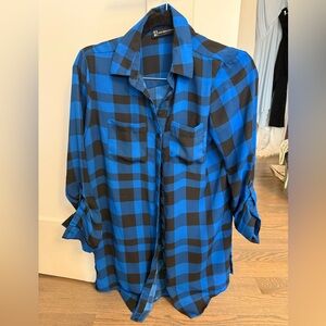 Portofino open back shirt dress
